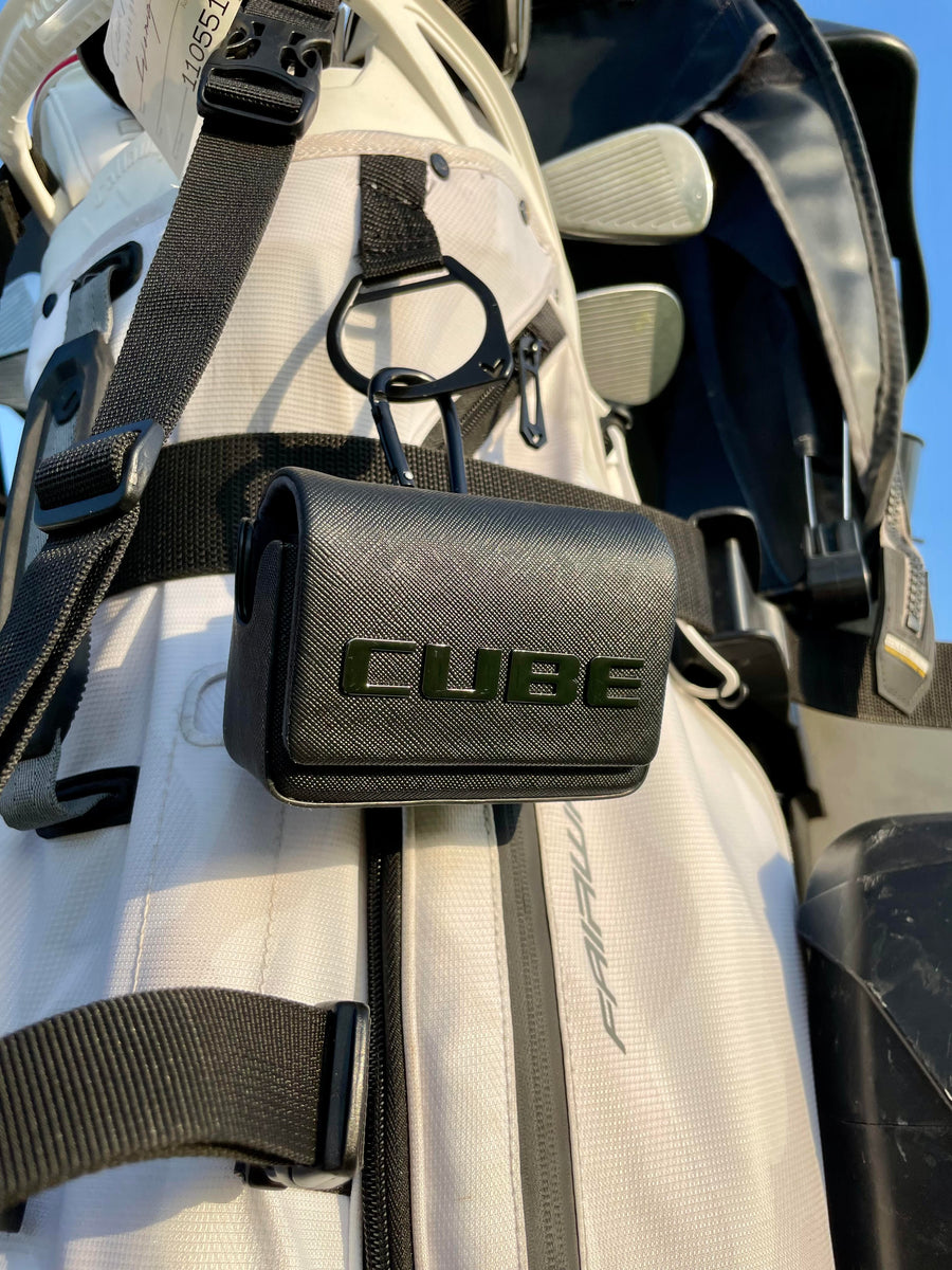 CaddyTalk CUBE Laser Rangefinder (Case: Black Pouch)