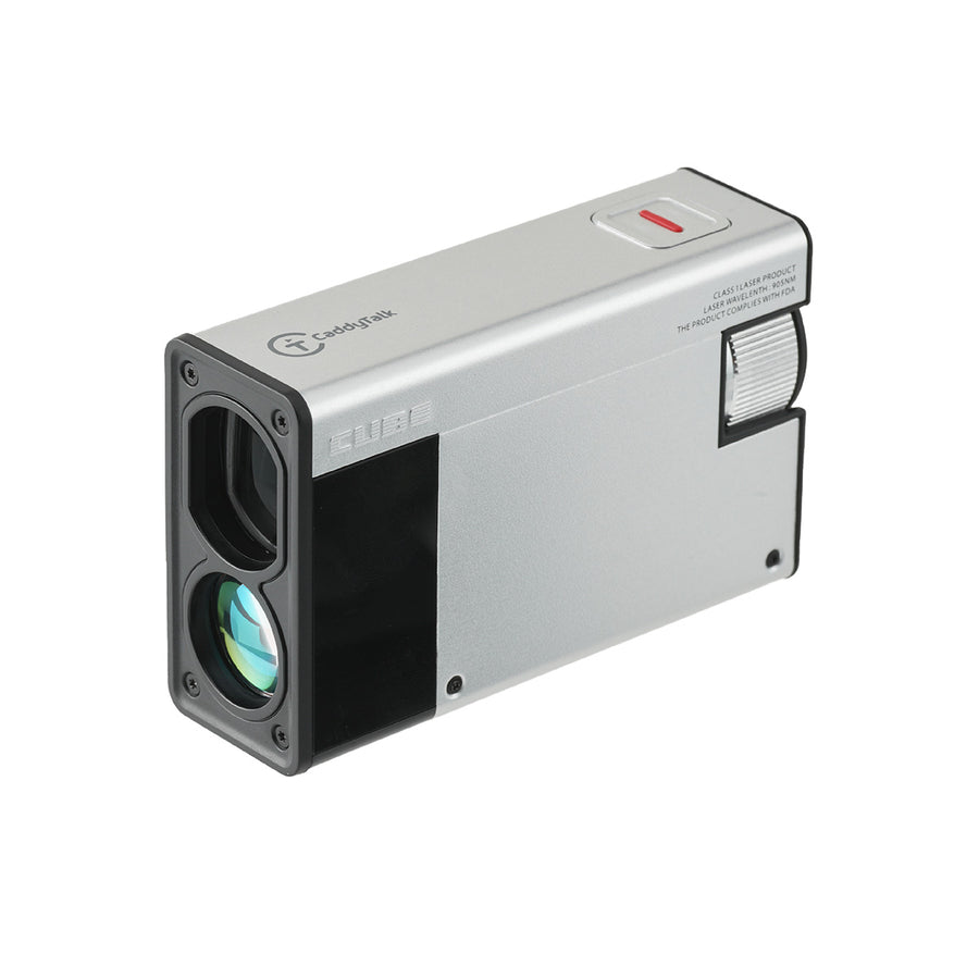 CaddyTalk CUBE Laser Rangefinder (Case: White Pouch)